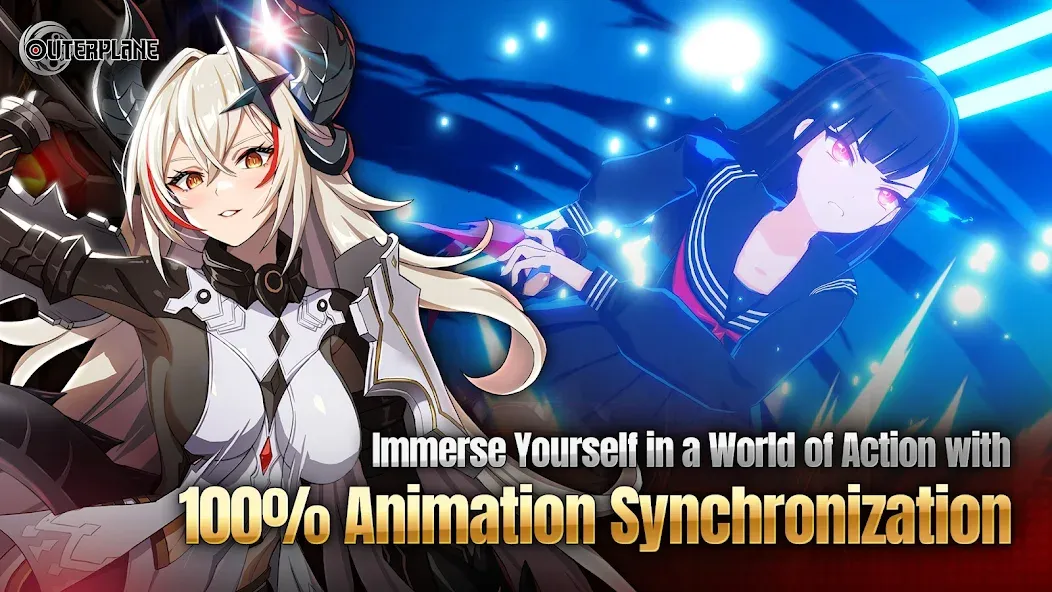 OUTERPLANE - Strategy Anime (АУТЕРПЛЕЙН) [МОД Много денег] Screenshot 5