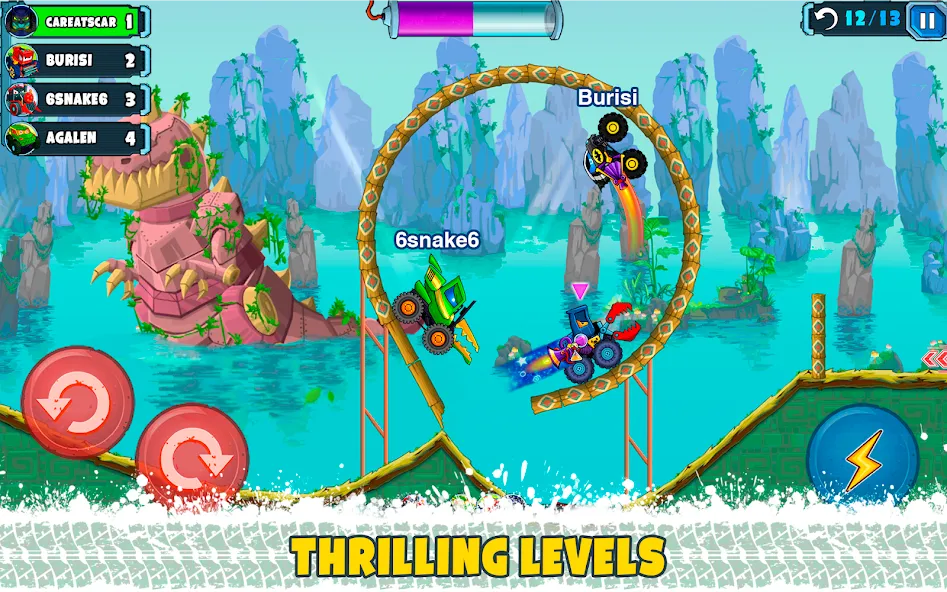 Car Eats Car Multiplayer Race (Кар Итс Кар) [МОД Unlocked] Screenshot 3