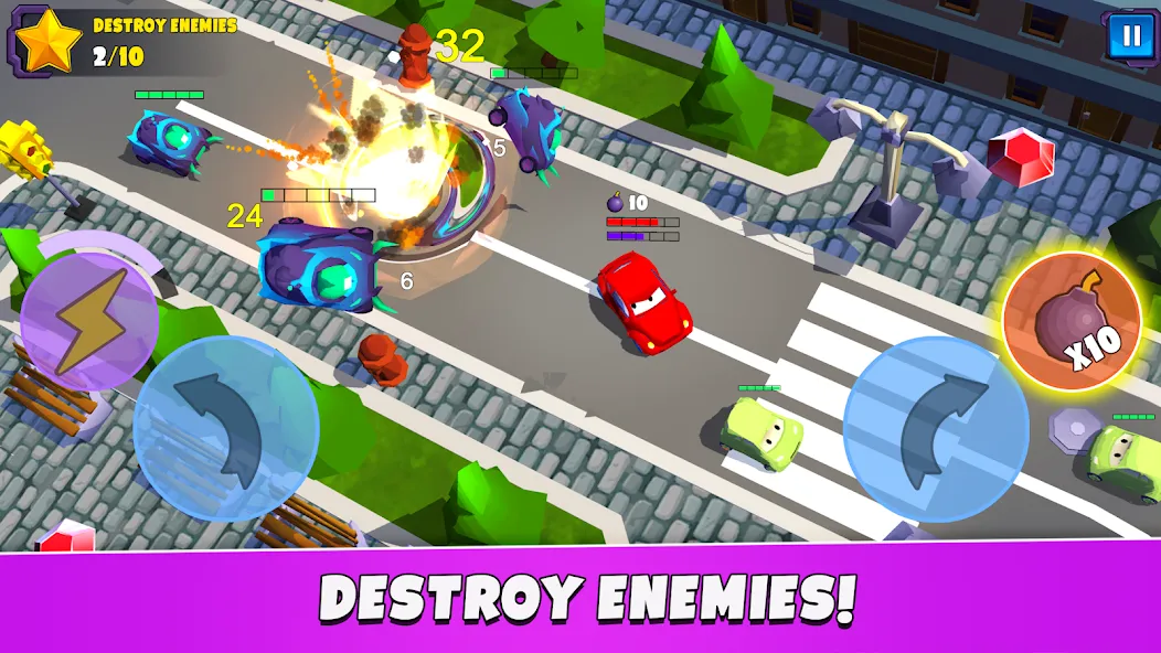 Car Eats Car 5 - Battle Arena (С тс Са 5) [МОД Много монет] Screenshot 1