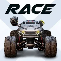 Взлом RACE: Rocket Arena Car Extreme (РЕЙС)  [МОД Mega Pack]