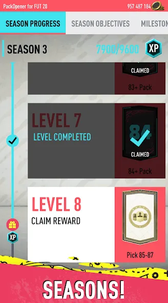 Pack Opener for FUT 20 by SMOQ (Пак открыватель для 20 от ) [МОД Бесконечные монеты] Screenshot 5