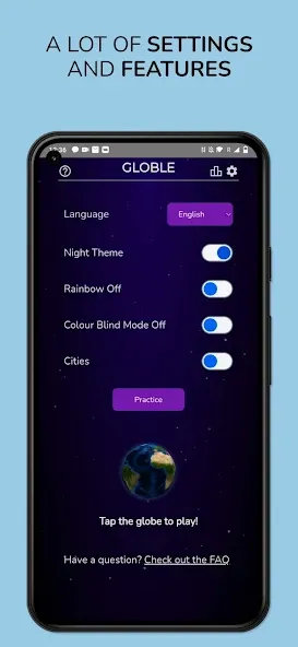 Globle - Country Guess Game (Глоубл) [МОД Mega Pack] Screenshot 4