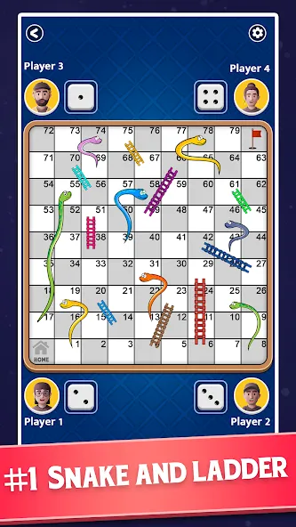 Snakes and Ladders - Ludo Game (Змеи и лестницы) [МОД Menu] Screenshot 2