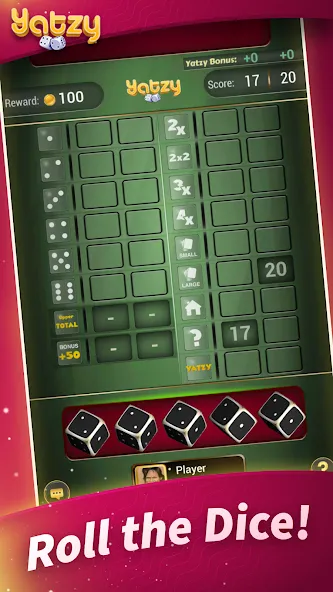 Yatzy - Offline Dice Games (Ятзи) [МОД Бесконечные деньги] Screenshot 2