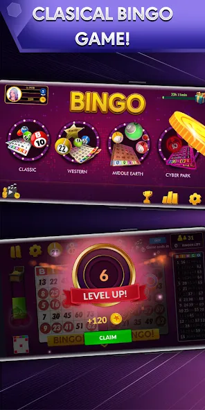 Bingo - Offline Bingo Game [МОД Много денег] Screenshot 2