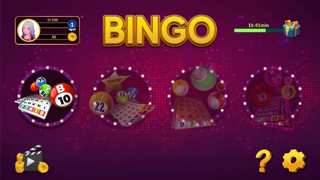 Bingo - Offline Bingo Game [МОД Много денег] Screenshot 5