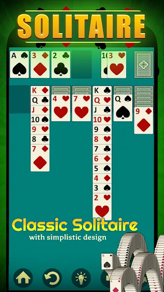 Solitaire - Offline Card Games [МОД Бесконечные деньги] Screenshot 2