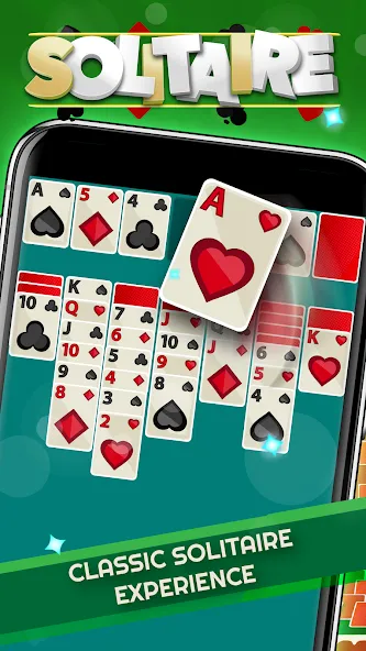 Solitaire - Offline Card Games [МОД Бесконечные деньги] Screenshot 4