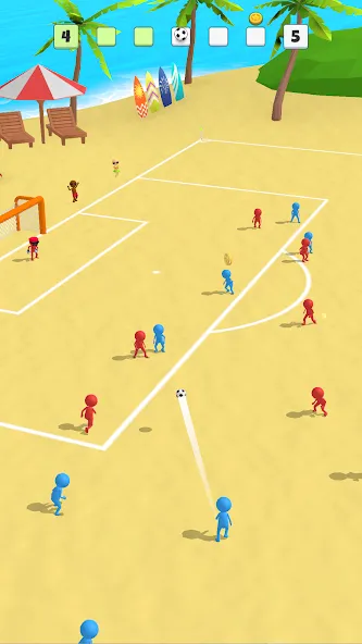 Super Goal: Fun Soccer Game (Супер Гол) [МОД Меню] Screenshot 2