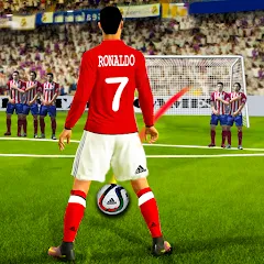 Взломанная Soccer Kick Football Champion  [МОД Unlocked]