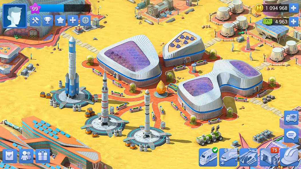 Megapolis: City Building Sim (Мегаполис) [МОД Бесконечные монеты] Screenshot 2