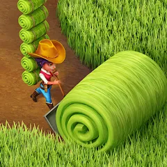 Скачать взломанную Wild West: Farm Town Build (Уайлд Вест)  [МОД Много монет]