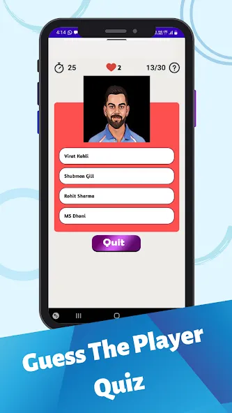 Cricket Quiz Game (Крикет Викторина Т20) [МОД Меню] Screenshot 1