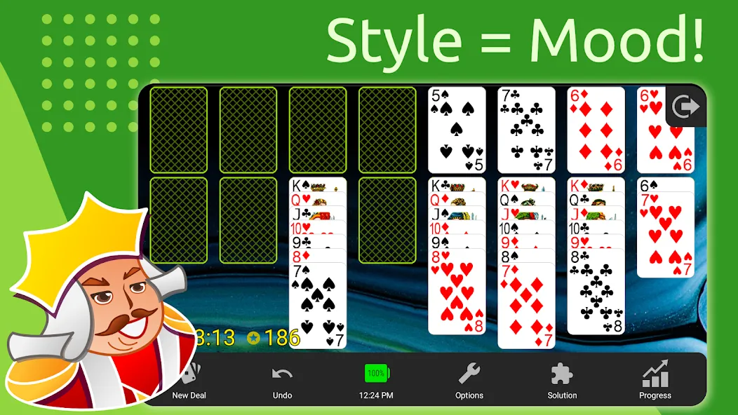 FreeCell [МОД Много денег] Screenshot 5