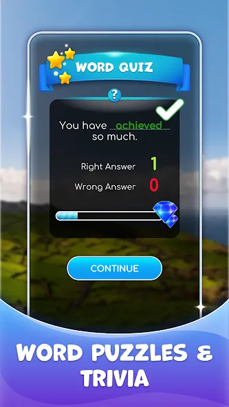 Calming Crosswords Word Puzzle [МОД Бесконечные монеты] Screenshot 5