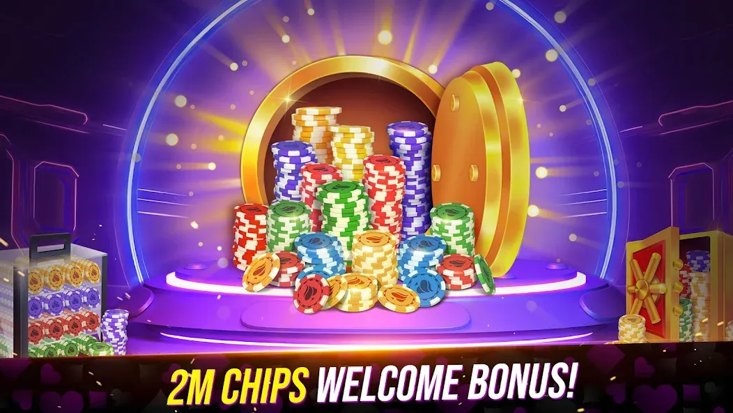 Poker Fever - Win your Fame (Покер Клаш) [МОД Unlimited Money] Screenshot 2