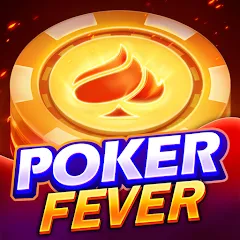 Взломанная Poker Fever - Win your Fame (Покер Клаш)  [МОД Unlimited Money]
