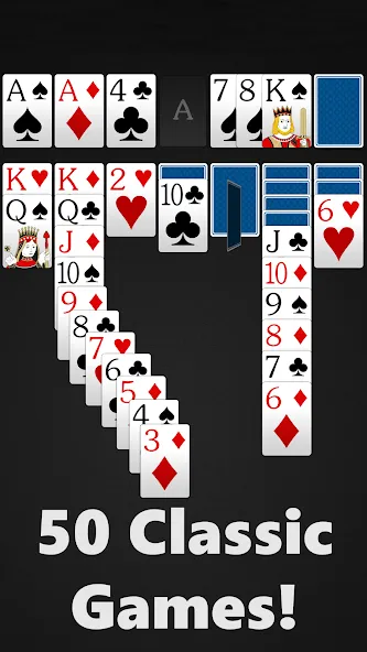 Solitaire - Classic Card Games (Солитер) [МОД Бесконечные монеты] Screenshot 3