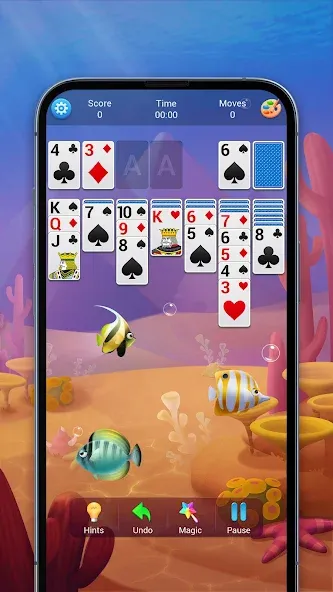 Solitaire, Klondike Card Games [МОД Menu] Screenshot 2
