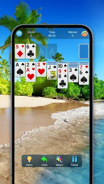 Solitaire, Klondike Card Games [МОД Menu] Screenshot 4