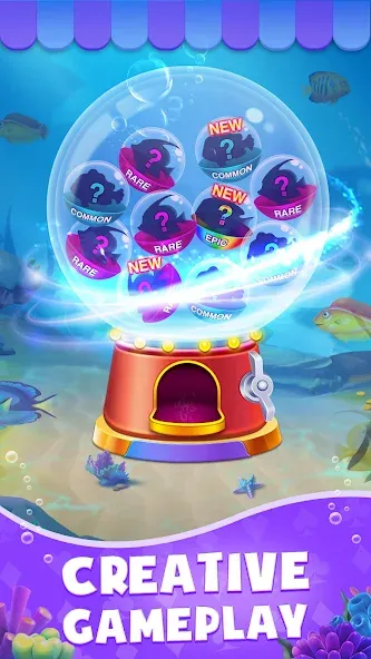 Solitaire: Fish Master (Солитер) [МОД Unlocked] Screenshot 4