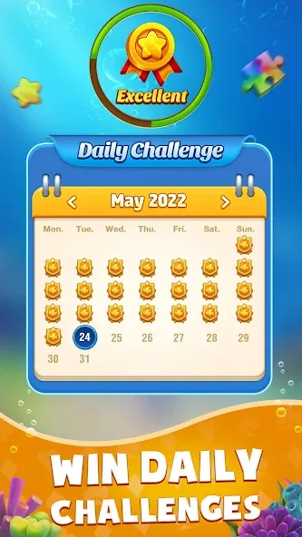 Solitaire: Fish Master (Солитер) [МОД Unlocked] Screenshot 5