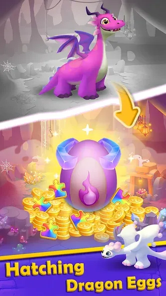 Solitaire Dragons [МОД Бесконечные деньги] Screenshot 5