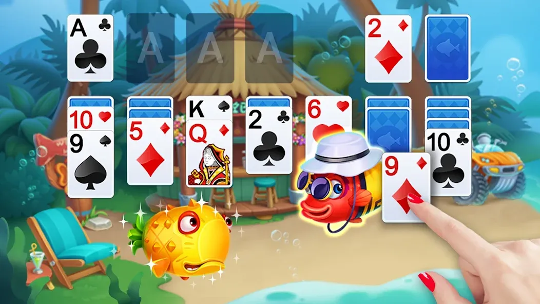 Solitaire [МОД Unlocked] Screenshot 1
