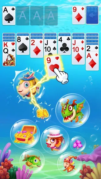 Solitaire [МОД Unlocked] Screenshot 5