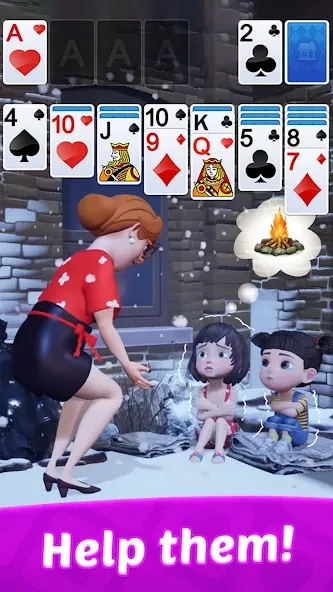 Solitaire: Card Games [МОД Все открыто] Screenshot 4