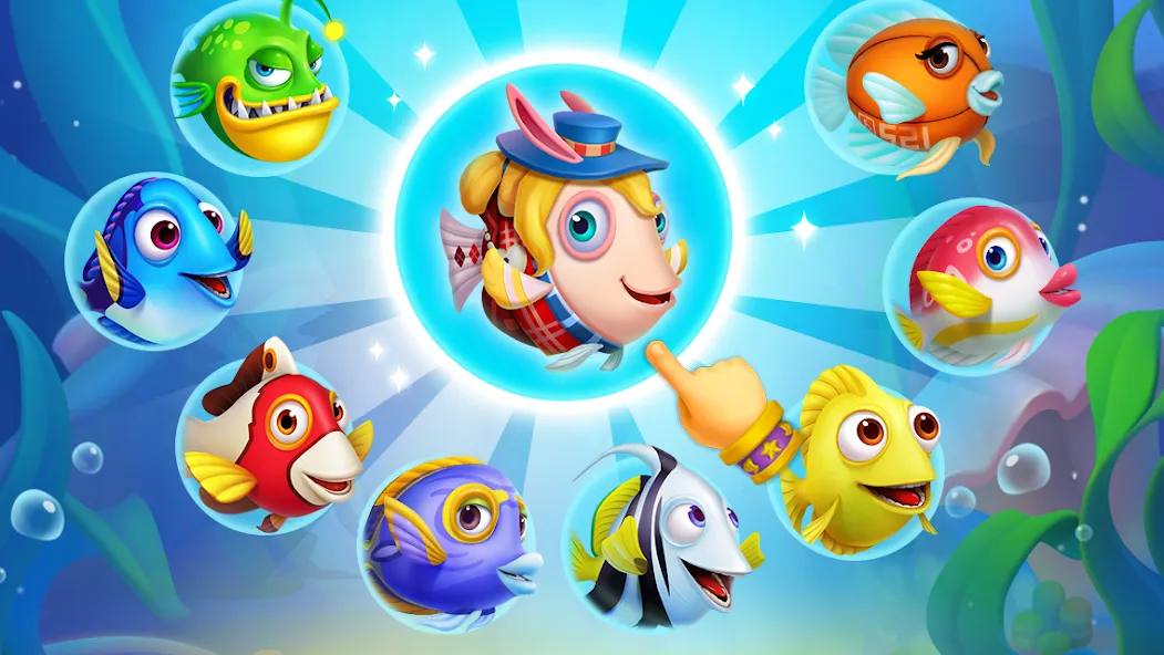 Solitaire TriPeaks Fish (Солитер ТриПикс Рыбка) [МОД Unlocked] Screenshot 4