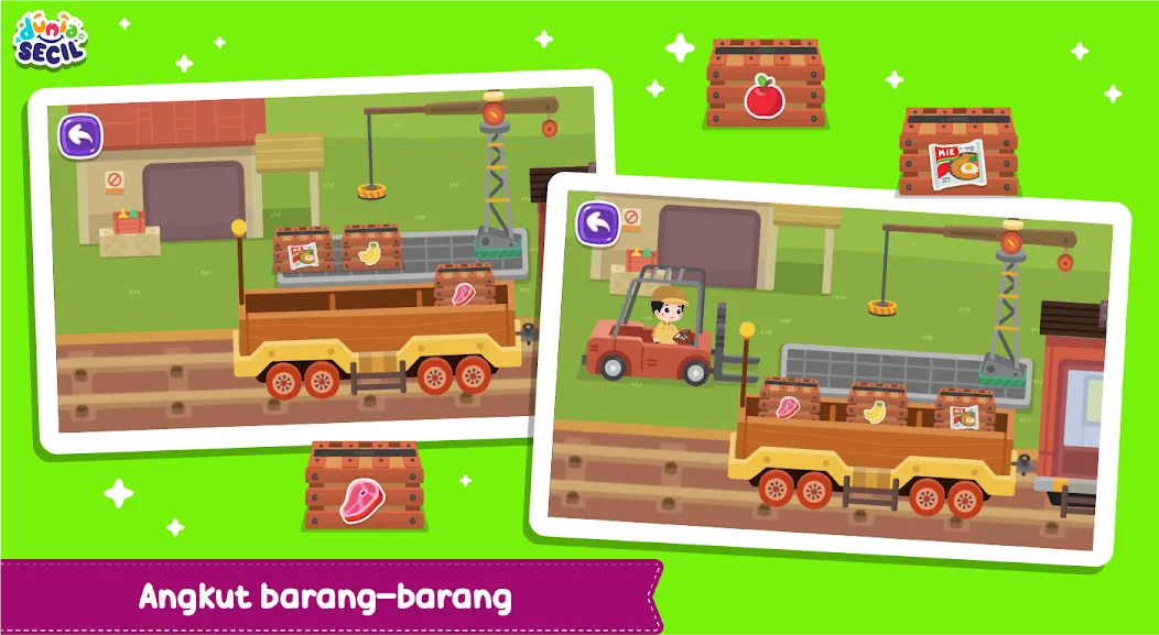 Kereta Api Dunia Secil (Керета Апи Дуниа Сесил) [МОД Меню] Screenshot 5