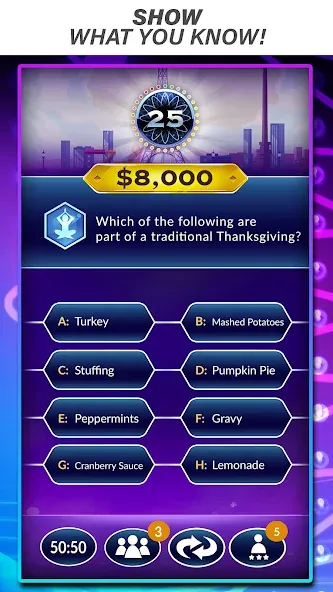 Official Millionaire Game [МОД Mega Pack] Screenshot 1