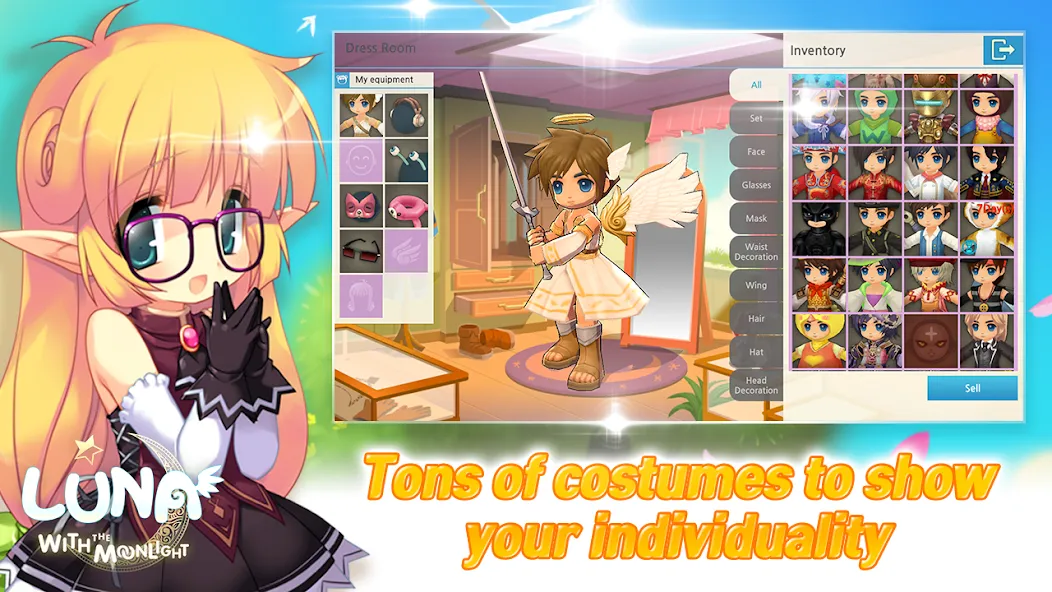 LunaM:Ph (Луна) [МОД Бесконечные монеты] Screenshot 4