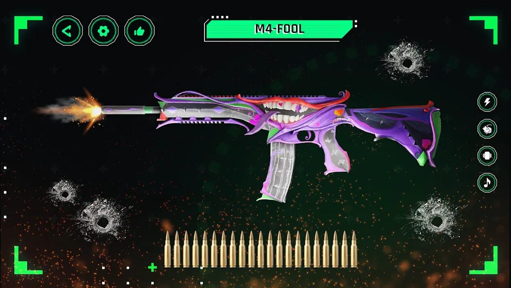 WeShots: Gun Sounds - Gun Shot (Уишотс) [МОД Много монет] Screenshot 1