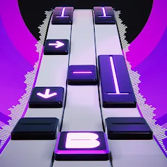 Взломанная Beatstar - Touch Your Music (Битстар)  [МОД Mega Pack]