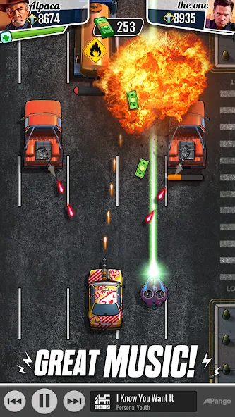 Fastlane: Road to Revenge (Фастлейн) [МОД Unlimited Money] Screenshot 5