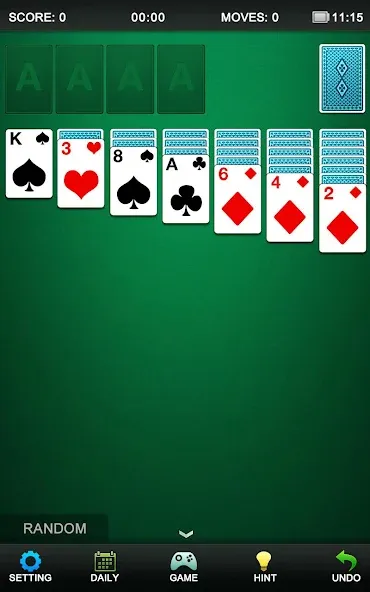 Solitaire! Classic Card Games [МОД Бесконечные деньги] Screenshot 1