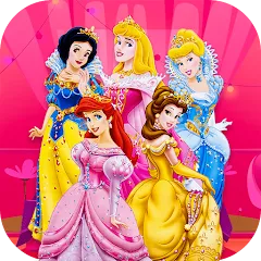 Взломанная Princess Makeup Dressup Salon (Принцесса Мейкап Дрессап Салон)  [МОД Много денег]