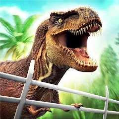 Скачать взломанную Jurassic Dinosaur: Dino Game (Динозавры юрского периода)  [МОД Много монет]