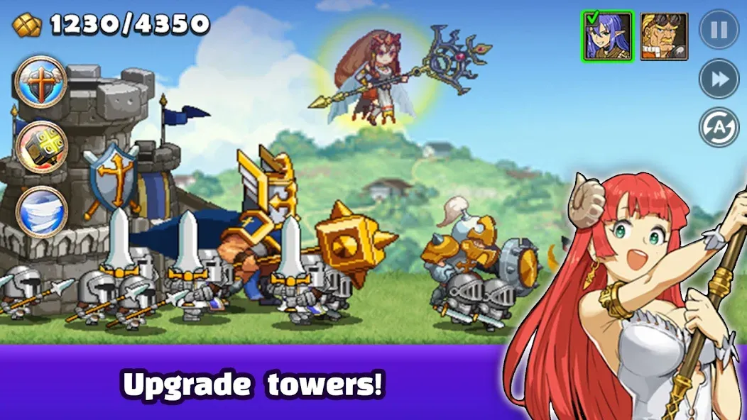 Kingdom Wars - Tower Defense (Кингдом Варс) [МОД Бесконечные деньги] Screenshot 2