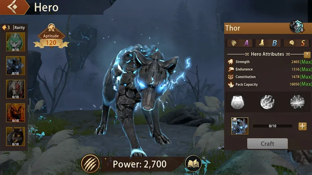 Wolf Game: Wild Animal Wars (Вулф Гейм) [МОД Mega Pack] Screenshot 5