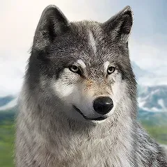 Скачать взломанную Wolf Game: Wild Animal Wars (Вулф Гейм)  [МОД Mega Pack]