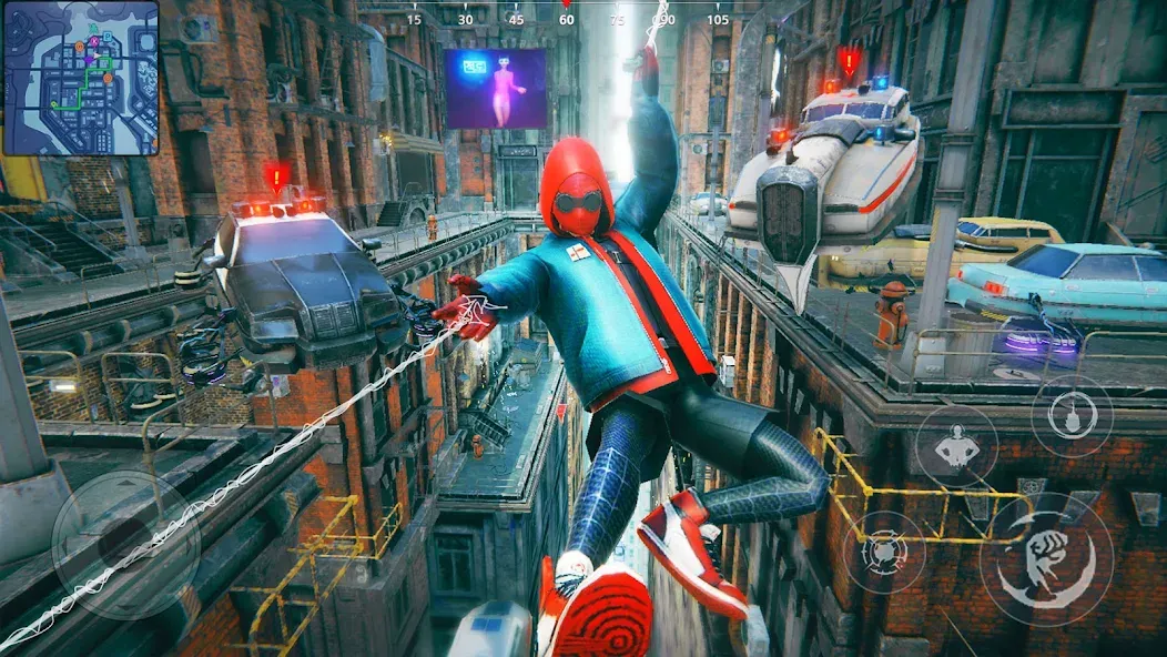 Super city Hero:Spider Game (Супер город Герой) [МОД Меню] Screenshot 4