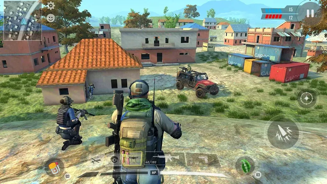 Commando War Army Game Offline [МОД Unlimited Money] Screenshot 3