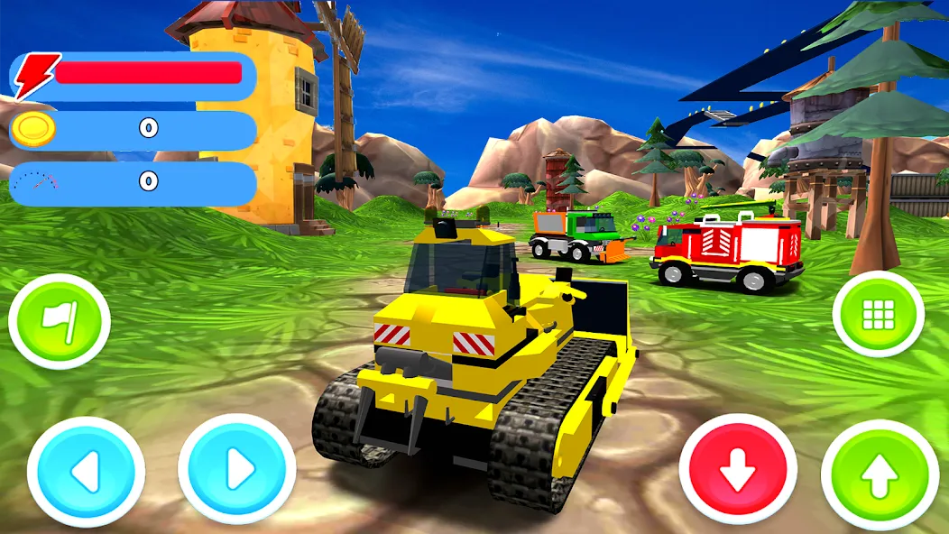 Toy Truck Drive [МОД Много денег] Screenshot 1