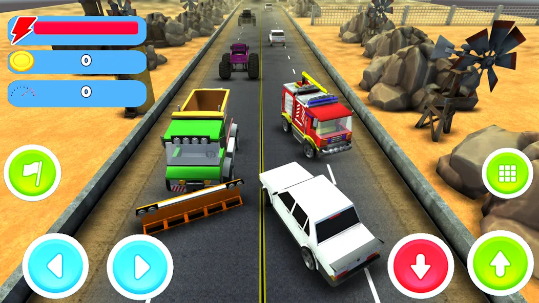 Toy Truck Drive [МОД Много денег] Screenshot 2