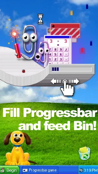 Progressbar95 - nostalgic game (Прогрессбар95) [МОД Меню] Screenshot 2
