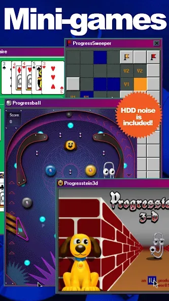 Progressbar95 - nostalgic game (Прогрессбар95) [МОД Меню] Screenshot 3