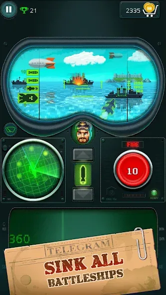 You Sunk - Submarine Attack [МОД Много денег] Screenshot 1